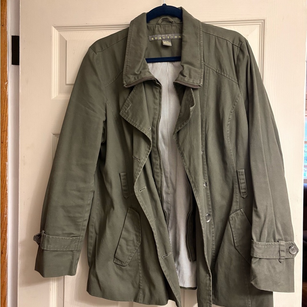 Kenneth Cole Reaction Khaki Outerwear